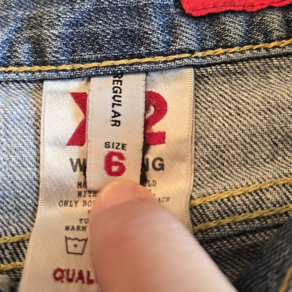 X2 Regular Rise Curvy W31 Flare Leg Jeans Size 6 - Picture 3 of 14